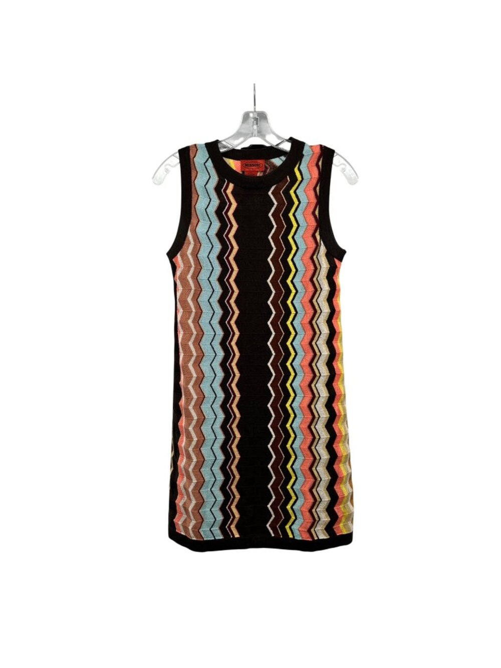 Missoni for Target Sweater Dress Sleeveless Zig Zag Print Womens Size Small